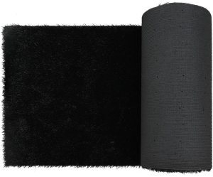 vidaXL Trawa sztuczna Czarna Polipropylen 500 x 100 x 4 cm 4