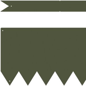 vidaXL Zestaw obrzeży ogrodowych Zestaw 50 Oliwkowy Stal 3