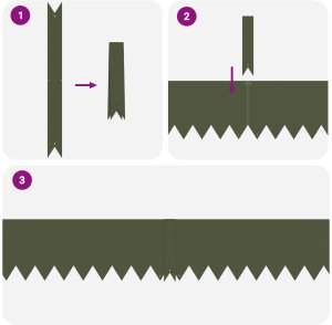 vidaXL Zestaw obrzeży ogrodowych Zestaw 50 Oliwkowy Stal 4