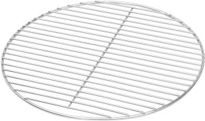 vidaXL Ruszt BBQ Srebrny Stal nierdzewna 43 cm Trwały 1