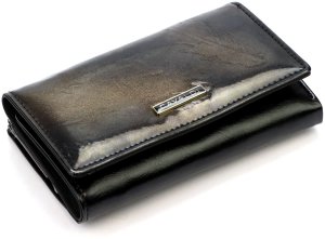 Portfel damski skórzany skóra naturalna + skóra ekologiczna Cavaldi 13