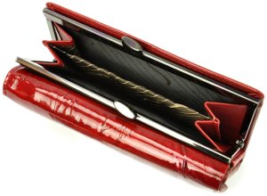 Portfel damski skórzany skóra naturalna + skóra ekologiczna Cavaldi 9