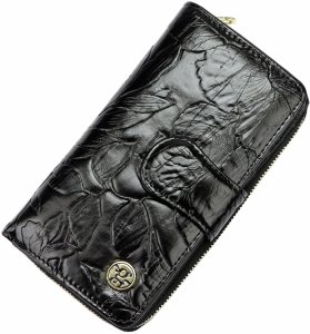 Portfel damski skórzany skóra naturalna + skóra ekologiczna Gregorio 4