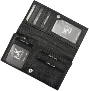 Portfel damski skórzany skóra naturalna Money Kepper 7