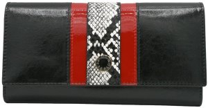 Portfel damski skórzany skóra naturalna  Peterson 2