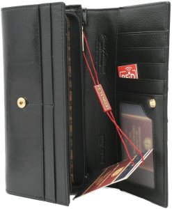 Portfel damski skórzany skóra naturalna  Peterson 5