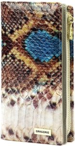 Portfel damski skórzany skóra naturalna Gregorio 2