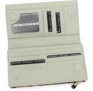 Portfel damski skórzany skóra naturalna Gregorio 6