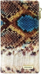 Portfel damski skórzany skóra naturalna Gregorio 9