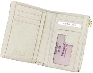 Portfel damski skórzany skóra naturalna Ver Mari 16