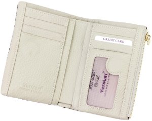 Portfel damski skórzany skóra naturalna Ver Mari 8