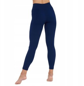 LE1397W Legginsy damskie CASUAL ciemnoniebieski XS 3