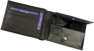 Portfel męski skórzany skóra naturalna Coveri 16