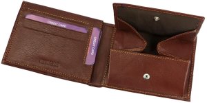 Portfel męski skórzany skóra naturalna Coveri 9