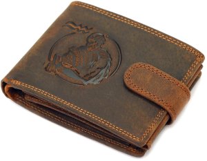 Portfel męski skórzany skóra naturalna Wild 3