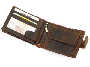 Portfel męski skórzany skóra naturalna Wild 4