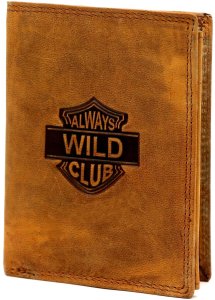 Portfel męski skórzany skóra naturalna Always Wild 2