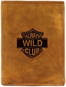 Portfel męski skórzany skóra naturalna Always Wild 3