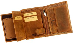 Portfel męski skórzany skóra naturalna Always Wild 7