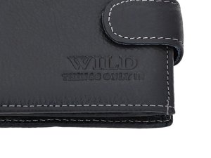 Portfel męski skórzany skóra naturalna Wild 6