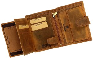 Portfel męski skórzany skóra naturalna Always Wild 13