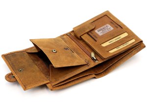 Portfel męski skórzany skóra naturalna Always Wild 8