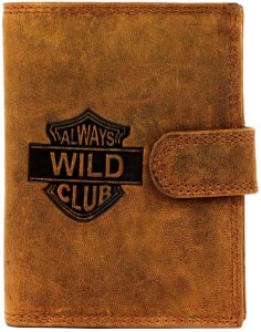 Portfel męski skórzany skóra naturalna Always Wild 9