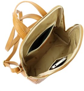 Plecak damski skórzany skóra naturalna MiaMore 19