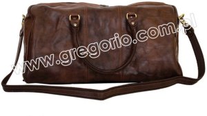 Torba podróżna skórzana skóra naturalna Gregorio 11