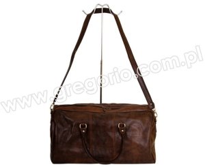 Torba podróżna skórzana skóra naturalna Gregorio 12