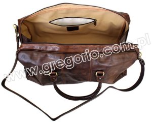Torba podróżna skórzana skóra naturalna Gregorio 13