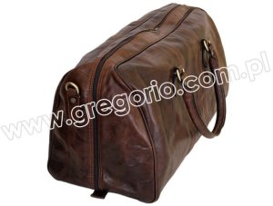 Torba podróżna skórzana skóra naturalna Gregorio 9