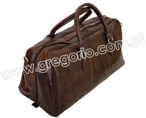 Torba podróżna skórzana skóra naturalna Gregorio 10
