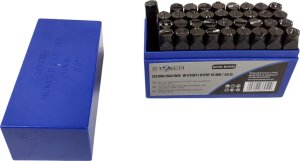 NUMERATOR SET 36 pieces 10mm SILVER 1