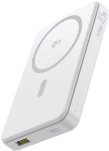 Powerbank Baseus Airpow II 10000mAh Qi2 z MagSafe 22,5W z kablem Baseus Simple Series USB-C - USB-C 20V/3A (30cm) - biały 1