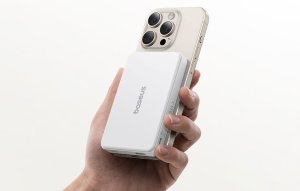 Powerbank Baseus Airpow II 10000mAh Qi2 z MagSafe 22,5W z kablem Baseus Simple Series USB-C - USB-C 20V/3A (30cm) - biały 12