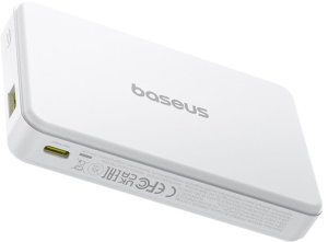 Powerbank Baseus Airpow II 10000mAh Qi2 z MagSafe 22,5W z kablem Baseus Simple Series USB-C - USB-C 20V/3A (30cm) - biały 4