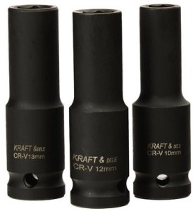 NASADKI UDAROWE DŁUGIE 1/2"  15EL. 10- 32 mm  KD11769 14