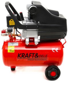 Kompresor Olejowy 24L KD400 + Zestaw 8w1 KD400-K3 1