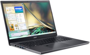 Acer Aspire 5 A515-57-5186 Intel® Core™ i5 i5-12450H Laptop 39,6 cm (15.6") Full HD 12 GB DDR4-SDRAM 512 GB SSD Wi-Fi 6 (802.11ax) Windows 11 Home Szary 2