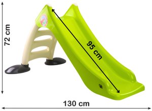 Zjeżdżalnia Ogrodowa dla Dzieci 424 Limonkowa 3