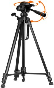 Statyw stalowy z powłoką elektrofoteryczną 1.5 m 1/4" do laserów krzyżowych 4