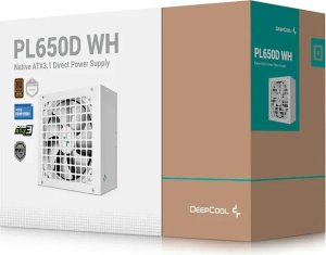 Zasilacz Deepcool PL650D WH V2 650W ATX 3.1 (R-PL650D-FC0W-JDEU-V2) 4