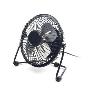 C-TECH Ventilátor UF-01, 100mm, USB, stolní, černá 1