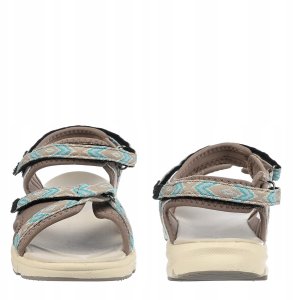 CMP Almaak Hiking Sandal 38Q9946-13PT Brązowe 37 5