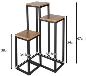 Kwietnik stojcy 67cm Ruhhy 25626 3