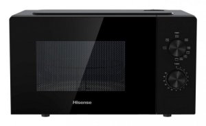 Hisense H20MOBP1G kuchenka mikrofalowa Czarny Mikrofalówka grill Blat 20 l 700 W 1