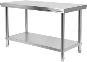 STÓŁ CENTR. SKŁ. Z PÓŁ. 16070H85cm 1