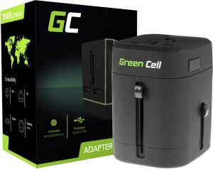 Ładowarka Green Cell Przejściówka do Gniazdka Elektrycznego 2xUSB (AK40) 1