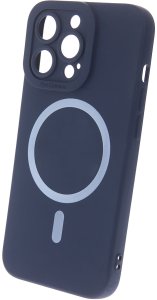 Nakładka Silicon Mag do iPhone 14 Pro 6,1" ciemnoniebieska 1